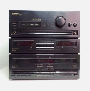 Vintage Pioneer DC-Z93 Stereo Double Cassette Deck Amplifier Made in Japan